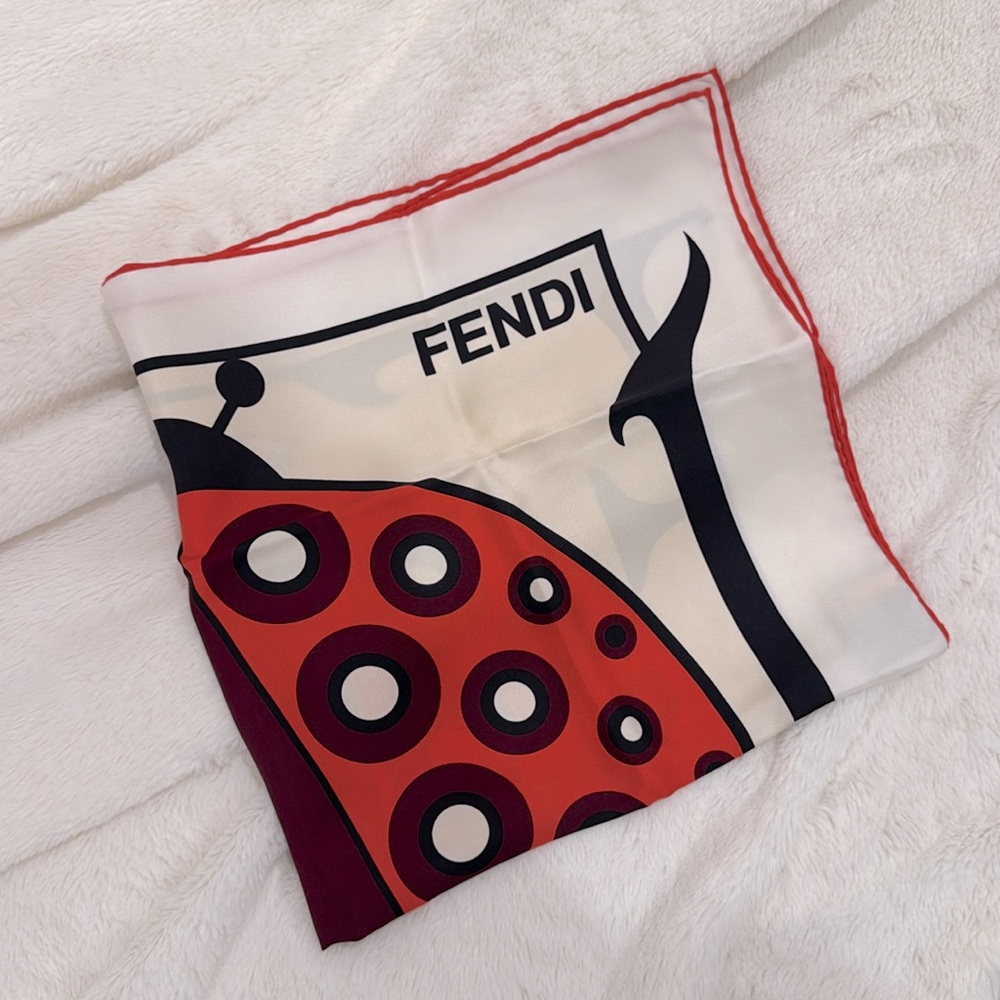Fendi 💛 vintage silk scarf 60